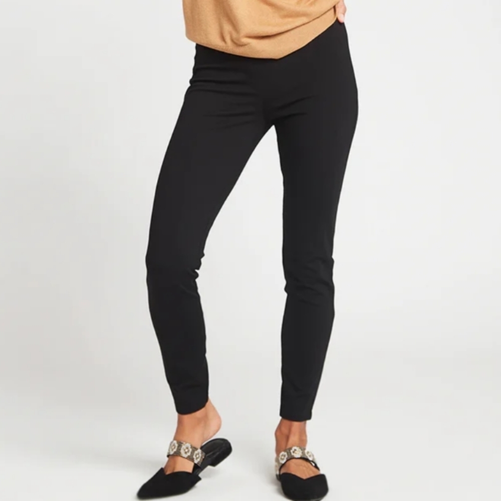 Betabrand▪️XS Petite- Black Skinny Leg Classic Dress Pant Yoga Pants